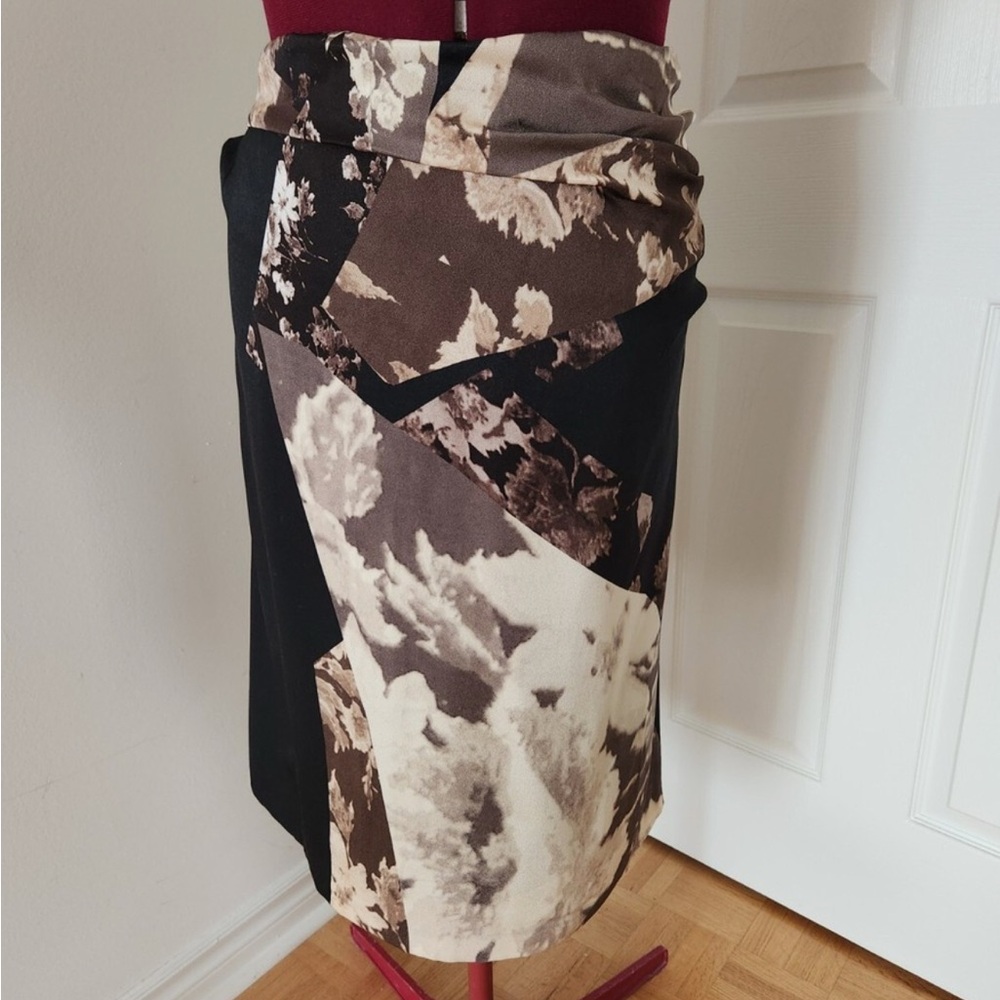 Dries Van Noten 100% Silk Skirt 36 inch Waist